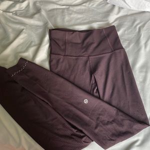 Lululemon leggings, barley worn